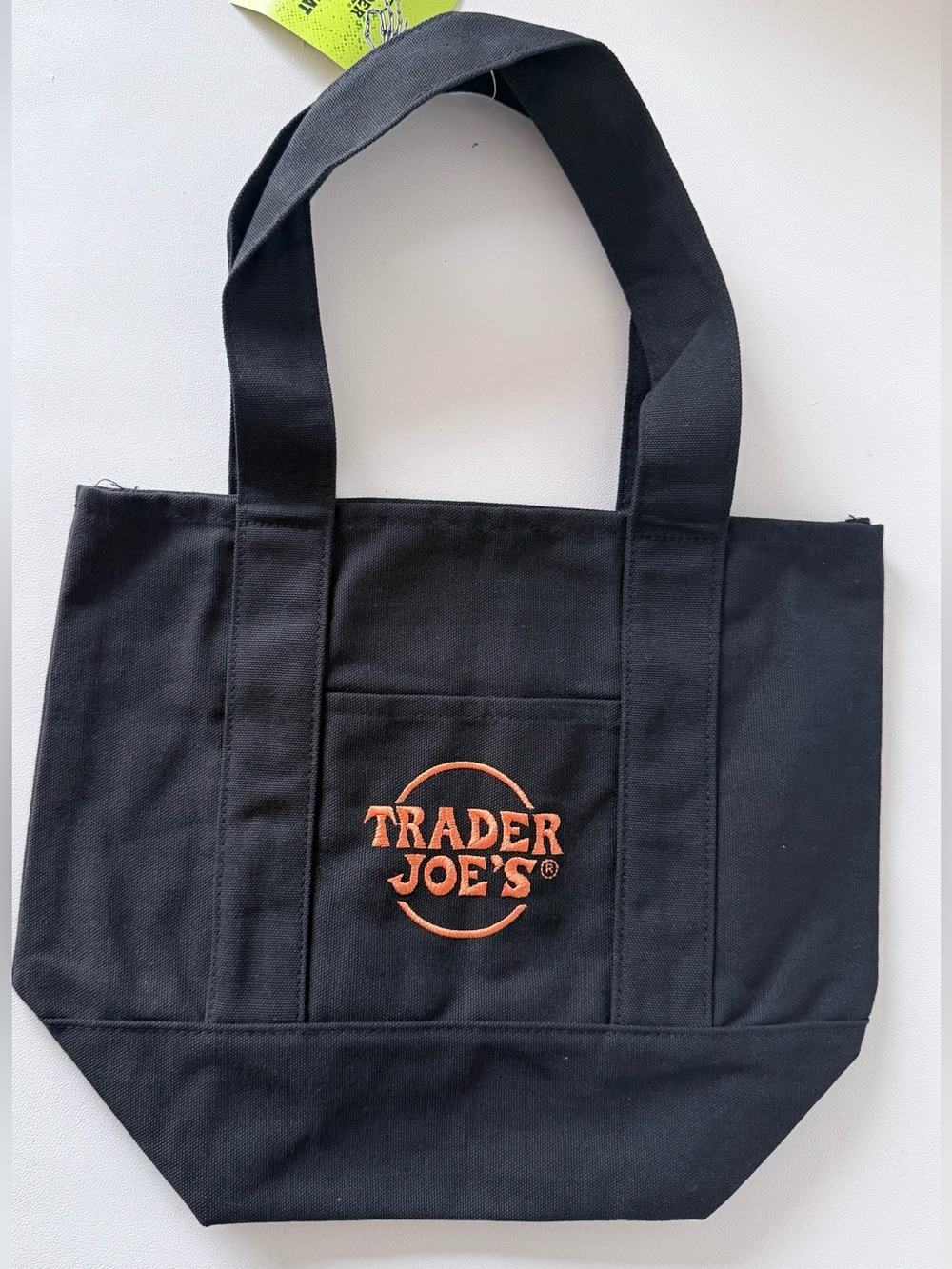 Viral TRADER JOES Limited Edition Halloween Mini Canvas Tote Bag 🎃 Collectible👻